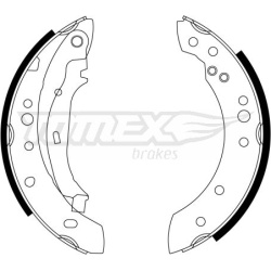 stabdžių trinkelių komplektas
                                TOMEX Brakes                                                
