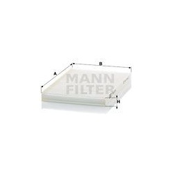 filtras, salono oras
                                MANN-FILTER                                CU2218, MANN-FILTER, CU2218, 