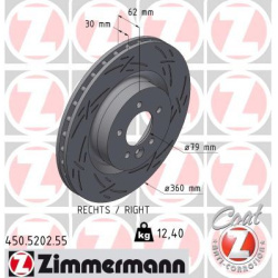 stabdžių diskas (1vnt) BLACK Z
                                ZIMMERMANN                                                45
