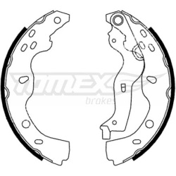 stabdžių trinkelių komplektas
                                TOMEX Brakes                                                