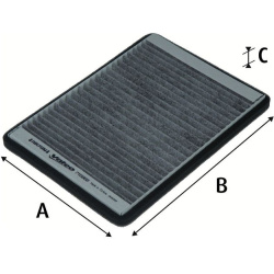 filtras, salono oras VALEO PROTECT
                                                715868, VALEO, 715868, auto detalė