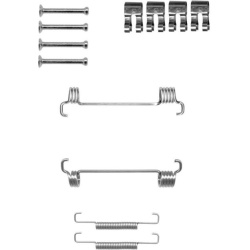priedų komplektas, stovėjimo stabdžių trinkelės PREMIER
                                FERODO                          