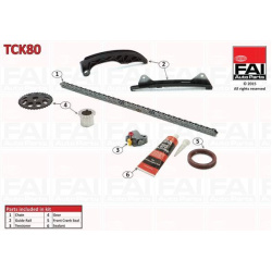 paskirstymo grandinės komplektas
                                FAI AutoParts                                TCK80, FAI Aut