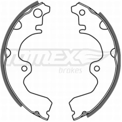 stabdžių trinkelių komplektas
                                TOMEX Brakes                                                