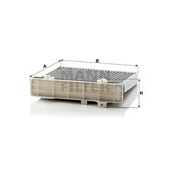 filtras, salono oras
                                MANN-FILTER                                                CUK2230, MANN