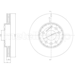 stabdžių diskas (1vnt)
                                METELLI                                                23-1793C, MET