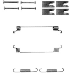 priedų komplektas, stabdžių trinkelės PREMIER
                                FERODO                                     