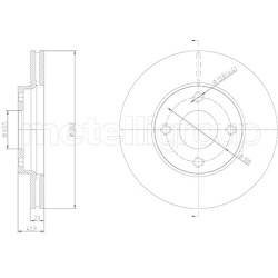 stabdžių diskas (1vnt)
                                METELLI                                                23-1845C, MET