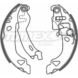 stabdžių trinkelių komplektas
TOMEX Brakes