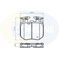 COMLINE                                                CBP02838, COMLINE, CBP02838, auto detalė