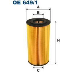 alyvos filtras
                                FILTRON                                OE649/1, Nenurodytas gamintojas, OE6491