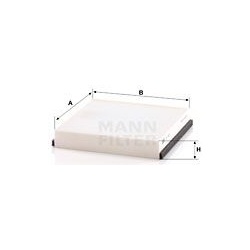 filtras, salono oras
                                MANN-FILTER                                                CU1931-2, MAN