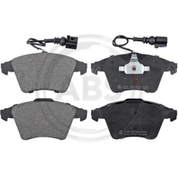 stabdžių trinkelių rinkinys, diskinis stabdys
                                A.B.S.                                      