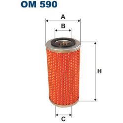 alyvos filtras
                                FILTRON                                                OM590, Nenurodytas gami