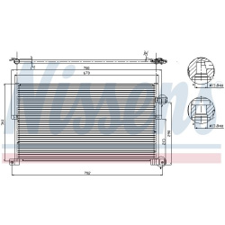 kondensatorius, oro kondicionierius ** FIRST FIT **
                                NISSENS                                  