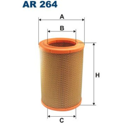oro filtras
                                FILTRON                                AR264, Nenurodytas gamintojas, AR264, auto