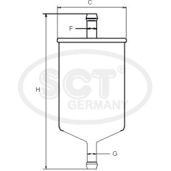 kuro filtras ST 308/1
                                SCT - MANNOL                                ST308/1, SCT - MANNOL, ST30