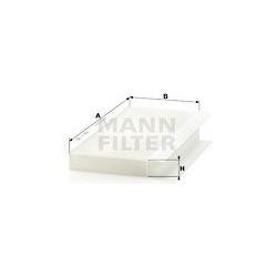 filtras, salono oras
                                MANN-FILTER                                CU3554, MANN-FILTER, CU3554, 