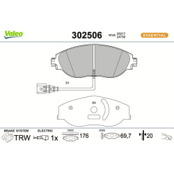 VALEO                                                302506, VALEO, 302506, auto detalė
