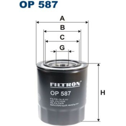 alyvos filtras
                                FILTRON                                                OP587, Nenurodytas gami
