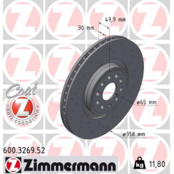 stabdžių diskas (1vnt) SPORT Z
                                ZIMMERMANN                                                60
