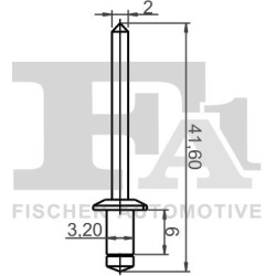 Aklinųjų kniedžių asortimentas
                                FA1                                                11-2003