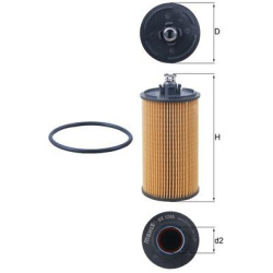 Filtras tepalo
                                MAHLE                                                OX1245D, MAHLE, OX1245D, 
