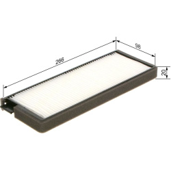 Filtras, salono oras
                                BOSCH                                                1 987 435 123, BOSC