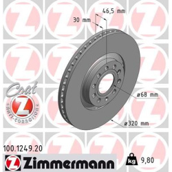 stabdžių diskas (1vnt) COAT Z
                                ZIMMERMANN                                                100