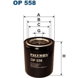 alyvos filtras
                                FILTRON                                OP558, Nenurodytas gamintojas, OP558, a