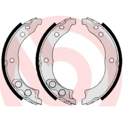 stabdžių trinkelių komplektas, stovėjimo stabdis ESSENTIAL LINE
                                BREMBO                   