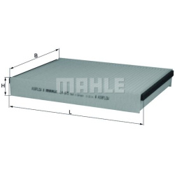Filtras salono
                                MAHLE                                                LA875, MAHLE, LA875, auto