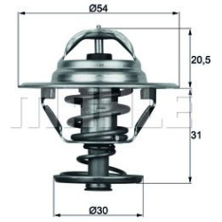 Termostatas
                                MAHLE                                                TX1088D, MAHLE, TX1088D, aut
