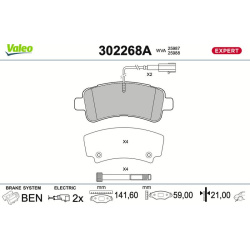 VALEO                                                302268A, VALEO, 302268A, auto detalė