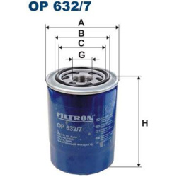 alyvos filtras
                                FILTRON                                                OP632/7, Nenurodytas ga