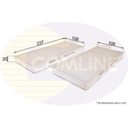 Filtras salono
                                COMLINE                                                EKF270-2, COMLINE, EKF2