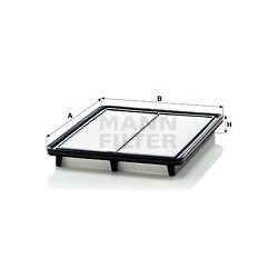 oro filtras
                                MANN-FILTER                                C3033, MANN-FILTER, C3033, auto detal�