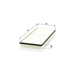 filtras, salono oras
                                MANN-FILTER                                                CU3858, MANN-
