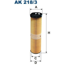 oro filtras
FILTRON AK218/3, Nenurodytas gamin