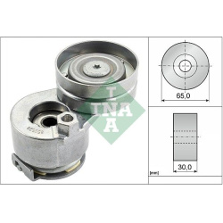 diržo įtempiklis, V formos rumbuotas diržas
                                INA                                           
