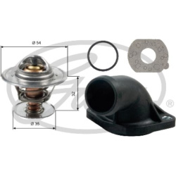 termostatas, aušinimo skystis
                                GATES                                                TH13684K1