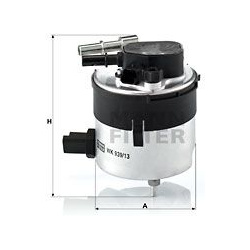 kuro filtras
                                MANN-FILTER                                                WK939/13, MANN-FILTER