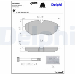 DELPHI                                                LP1982LC, Nenurodytas gamintojas, LP1982LC, auto detalė