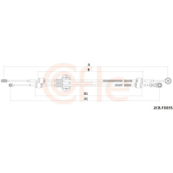 Trosas, neautomatinė transmisija
                                COFLE                                                92.2CB