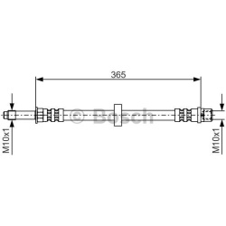 stabdžių žarnelė
                                BOSCH                                                1987476851, BOSCH, 