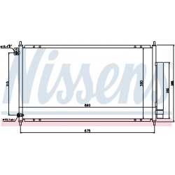 kondensatorius, oro kondicionierius ** FIRST FIT **
                                NISSENS                                  