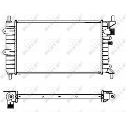 Aušinimo radiatorius
                                NRF                                                504437, NRF, 504437,