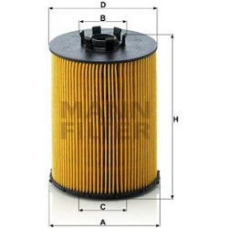 Alyvos filtras
                                MANN-FILTER                                                HU823X, MANN-FILTER