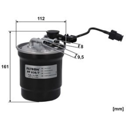 Kuro filtras
                                FILTRON                                                PP 838/7, Nenurodytas gam