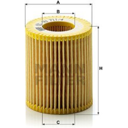 alyvos filtras
                                MANN-FILTER                                                HU711/4X, MANN-FILT
